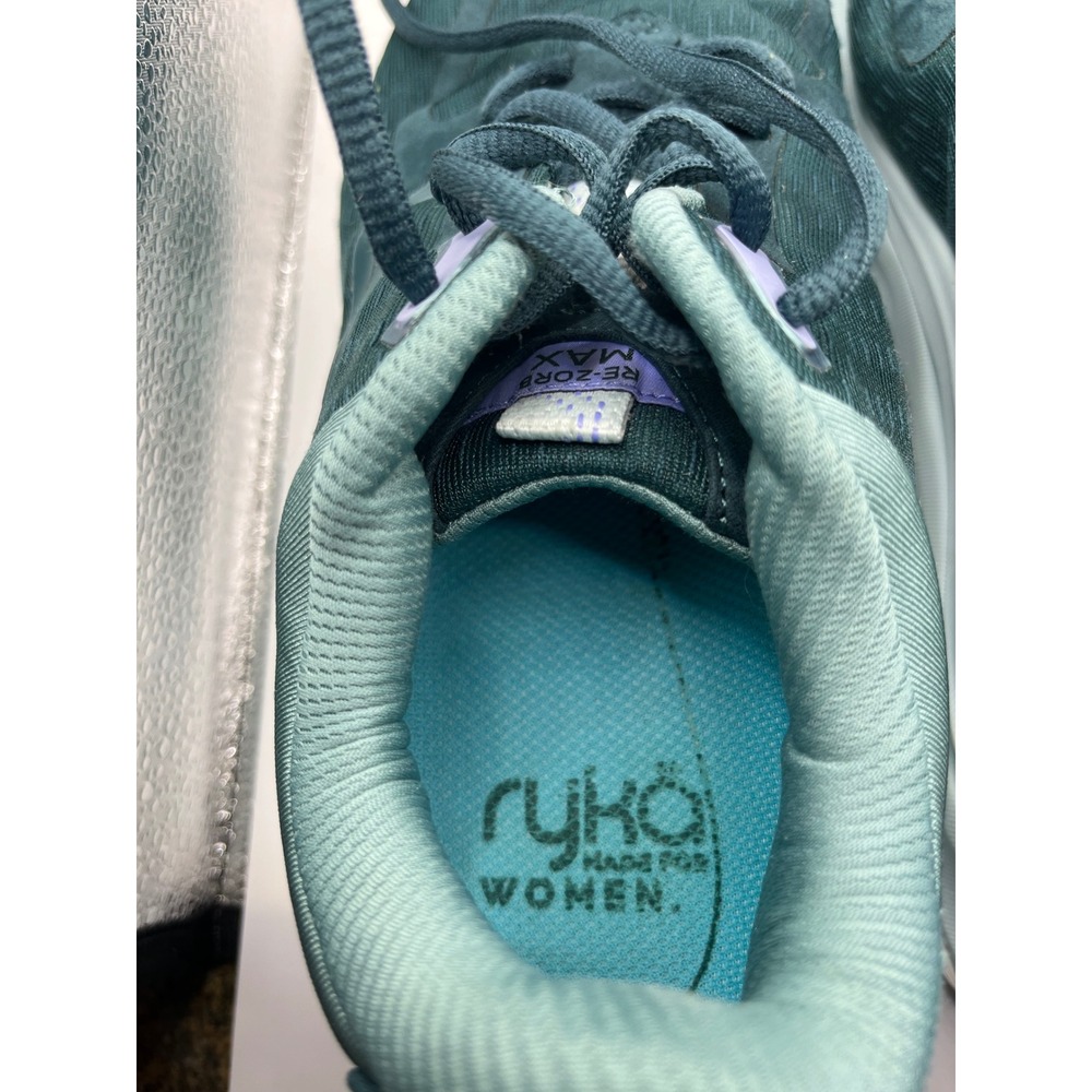 Ryka RE-ZORB MAX Athletic Running‎ Shoes Women's Sneakers Walking Teal - Picture 8 of 10
